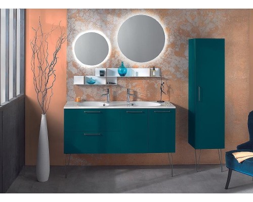 Раковина Jacob Delafon Odeon Rive Gauche 120 EXAT112-Z-00 двойная Белая