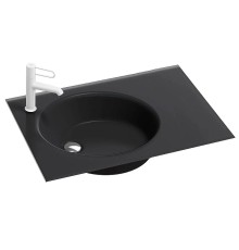 Раковина Jacob Delafon Odeon Rive Gauche 80,6 EB2562-DE2 цвет Черный