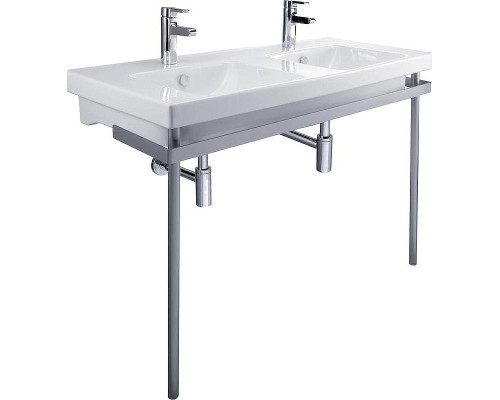 Раковина Jacob Delafon Odeon Up 120 E4730-00 двойная цвет Белый