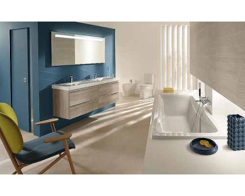 Раковина Jacob Delafon Odeon Up 120 E4730-00 двойная цвет Белый