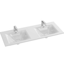 Раковина Jacob Delafon Sherwood 121,5 EXBS112-00 двойная цвет Белый