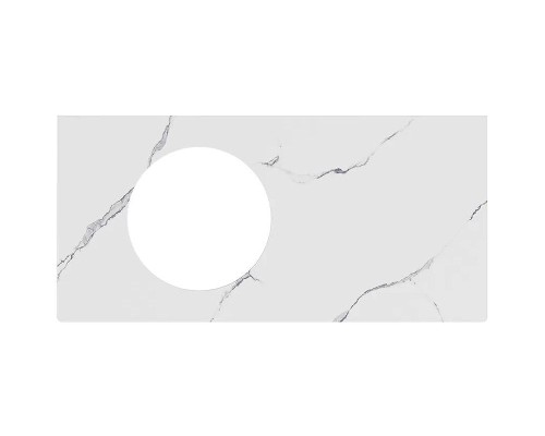 Столешница под раковину Kerama Marazzi Iconico Монте Тиберио 100 CO3.SG50008220R\100 Белая матовая