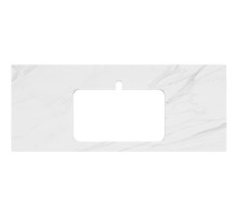 Столешница под раковину Kerama Marazzi Plaza Classic Neo Монте тиберио 120 PL2.SG507100R\120 Белый мрамор