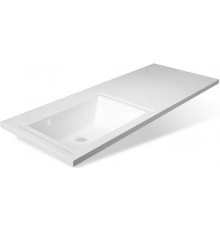 Раковина Misty Эстет Даллас 120 L ФР-00001490 с местом под стиральную машину цвет Белый