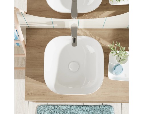 Раковина-чаша Pragma Nanta 41 901855.NAN1.GWSM.010-2 цвет Белый глянцевый