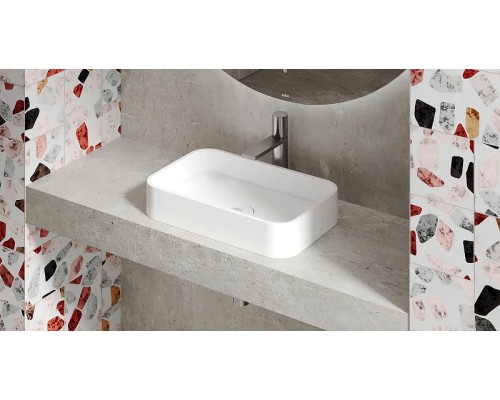 Раковина-чаша Salini Callista 01 55 1101204SM Белая матовая