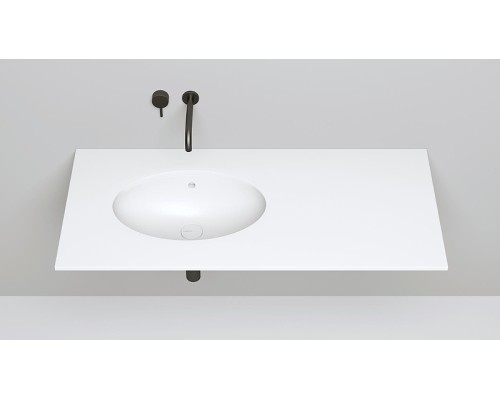 Раковина Salini Marea 12 55 1101209M Белая матовая