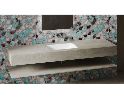 Раковина Salini Marea 06 55 1802206M Белая матовая