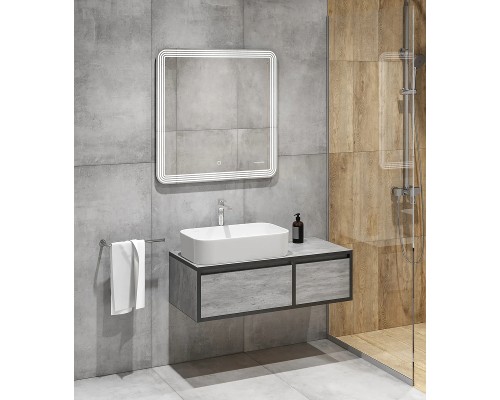 Раковина-чаша Sanita Luxe Infinity Slim 60 WB.CT/Infinity/60-N.Slim/WHT.G/S1 цвет Белый