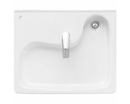 Раковина Santek Клио 50 1WH501770 на стиральную машину Белая