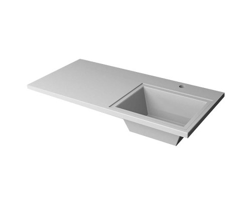 Раковина Stella Polar Мадлен 100 R SP-00000466 с местом под стиральную машину Белая