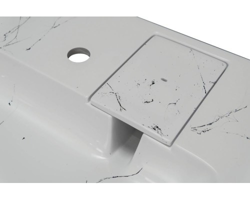 Раковина Stella Polar Солярис 60 SP-00001686 на стиральную машину Белый мрамор