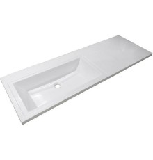 Раковина Style Line Эстет Даллас 140 L СС-00002220 с местом под стиральную машину Белая