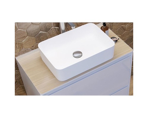 Столешница под раковину Velvex Klaufs 60 StKLA.60.MH-216.617 Белая Шатане