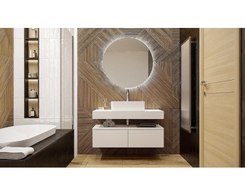 Столешница под раковину Velvex Unique Unit 100 st.UNI.100-67 Дуб французский