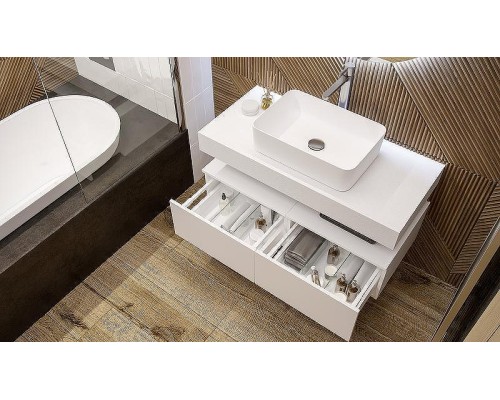 Столешница под раковину Velvex Unique Unit 100 st.UNI.100-67 Дуб французский