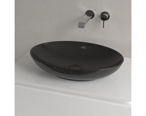 Раковина-чаша Villeroy&Boch Loop & Friends 56 4A4701R7 цвет Pure Black