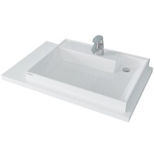 Раковина СанТа Юпитер 90 R 900129 на стиральную машину Белая