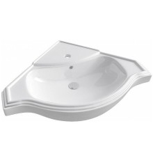 Раковина СанТа Kirovit 65 Классик угловой Белая