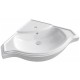 Раковина СанТа Kirovit 65 Классик угловой Белая