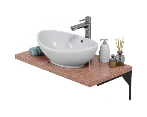 Столешница под раковину СанТа 80 900155 Терракот