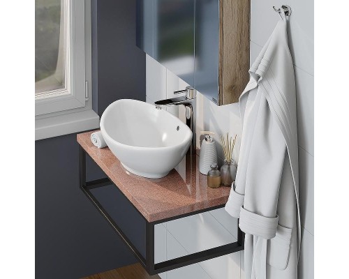 Столешница под раковину СанТа 80 900155 Терракот