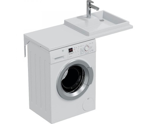 Раковина СанТа Юпитер 110 R 900132 на стиральную машину Белая