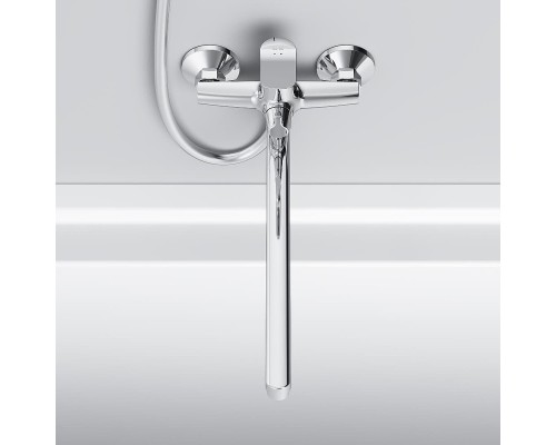 Смеситель для ванны AM.PM Force F9F90200 универсальный цвет Хром