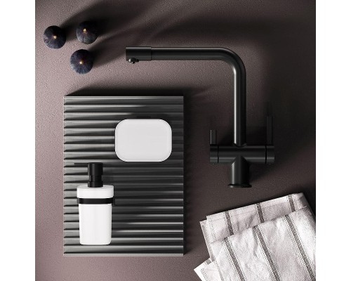 Смеситель для кухни AM.PM Func F8F05722 цвет Черный