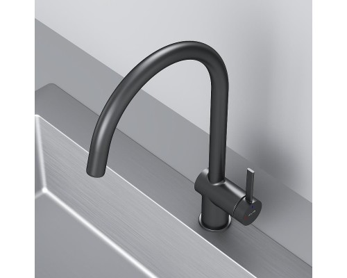 Смеситель для кухни AM.PM Func F8F07022 цвет Черный