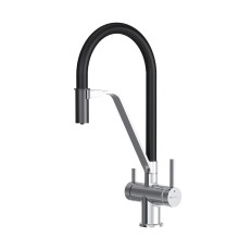 Смеситель для кухни AM.PM Func F8F07802 цвет Черный Хром