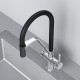 Смеситель для кухни AM.PM Func F8F07802 цвет Черный Хром