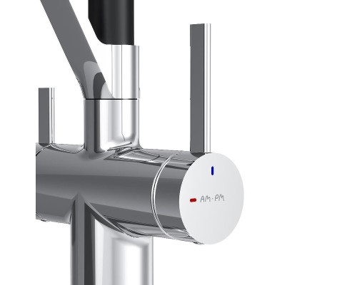 Смеситель для кухни AM.PM Func F8F07802 цвет Черный Хром