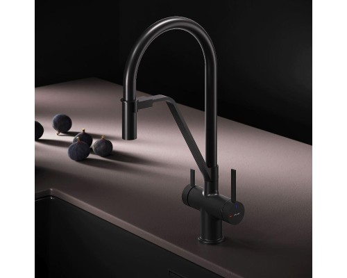 Смеситель для кухни AM.PM Func F8F07822 цвет Черный
