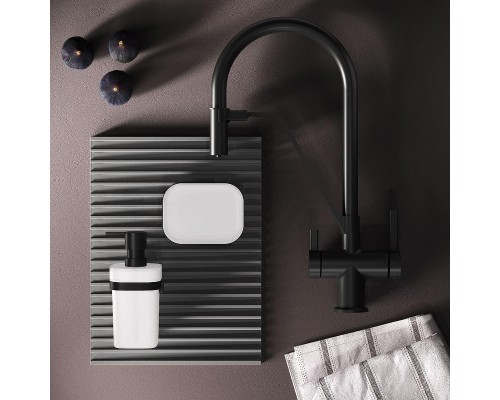 Смеситель для кухни AM.PM Func F8F07822 цвет Черный