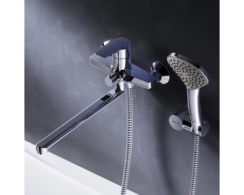 Смеситель для ванны AM.PM Gem F90A95000 универсальный Хром