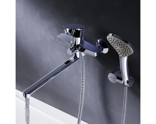 Смеситель для ванны AM.PM Gem F90A95000 универсальный Хром