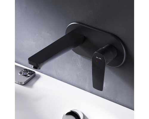 Смеситель для раковины AM.PM Gem F90A72222 Черный матовый