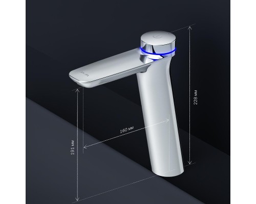 Смеситель для раковины AM.PM Inspire 2.0 TouchReel F50A92400 Хром