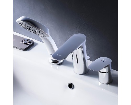 Смеситель на борт ванны AM.PM Inspire V2.0 F50A01300 Хром