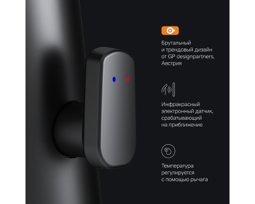 Смеситель для раковины AM.PM Inspire V2.0 F50A02322 Черный матовый