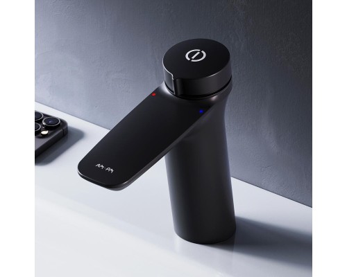 Смеситель для раковины AM.PM Inspire V2.0 TouchReel F50A02522 Черный матовый