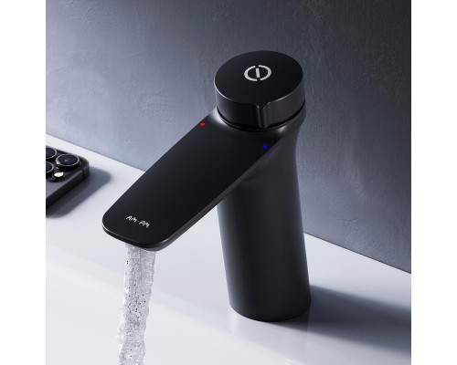 Смеситель для раковины AM.PM Inspire V2.0 TouchReel F50A02522 Черный матовый