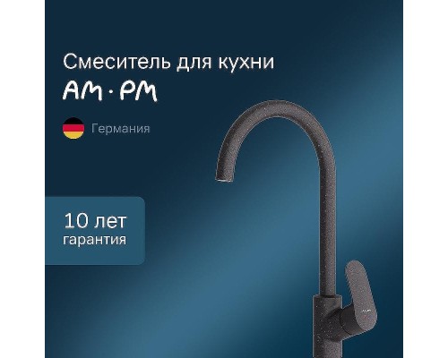 Смеситель для кухни AM.PM Like F8007122 Черный
