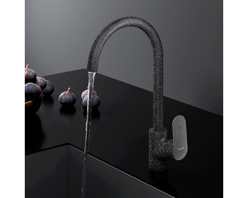 Смеситель для кухни AM.PM Like F8007722 Черный матовый