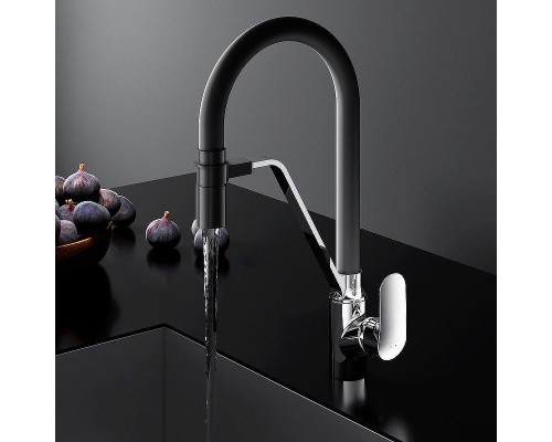 Смеситель для кухни AM.PM Like F8007802 Хром Черный