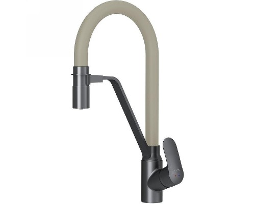 Смеситель для кухни AM.PM Like F8007826 Черный матовый Бежевый