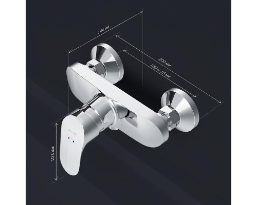 Смеситель для душа AM.PM Like F8020016 Хром