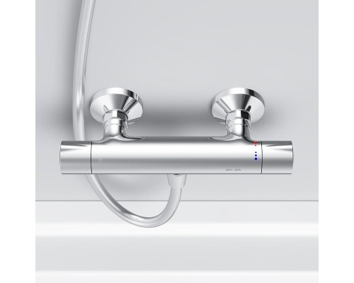 Смеситель для душа AM.PM Like F8040000 с термостатом Хром