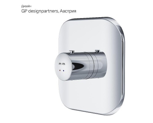 Смеситель для душа AM.PM Sensation F3075500 с термостатом хром